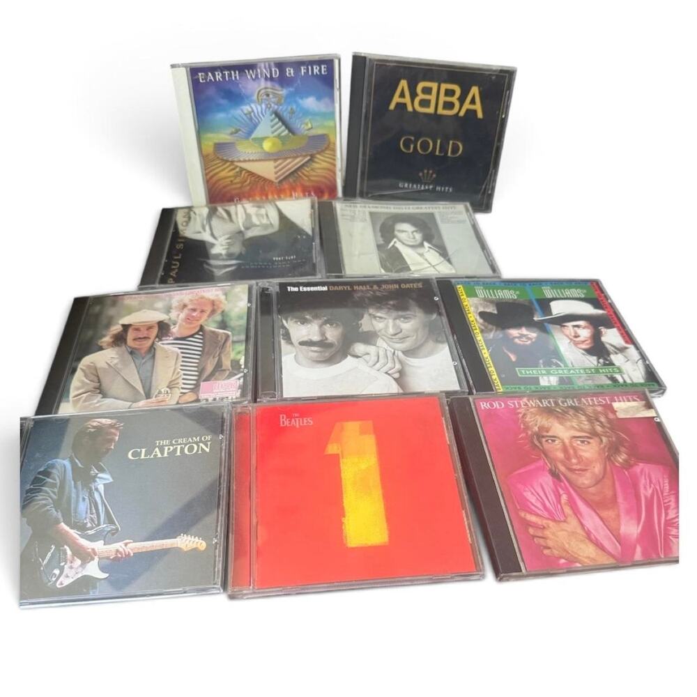 20 Classic Rock & Greatest Hits CDs | Beatles, U2, ABBA Elton John Depeche Mode